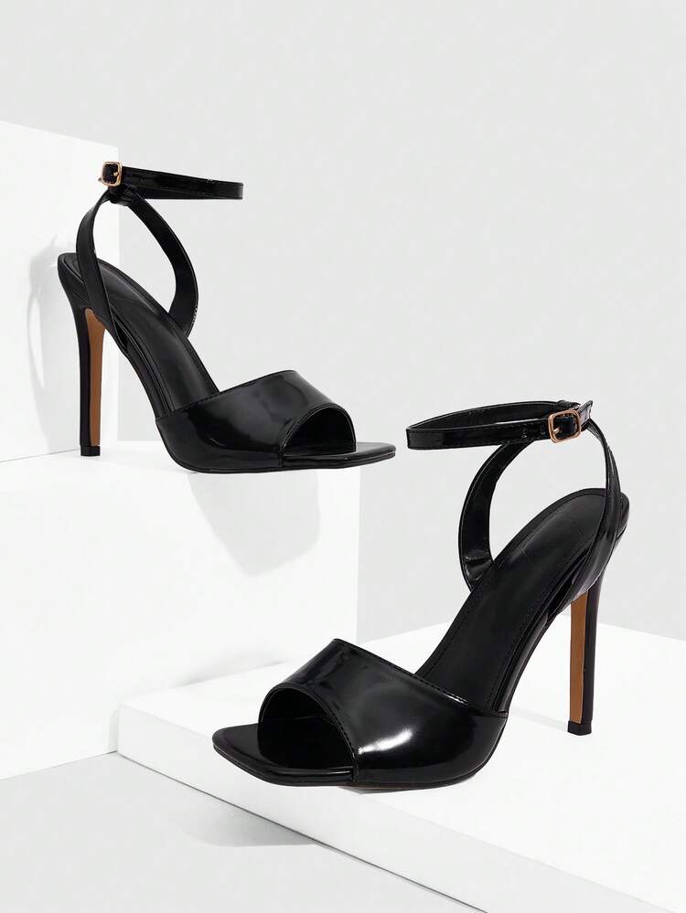 CUCCOO SZL Women's Elegant Minimalist Heeled Sandals For Commuting Valentine's Day