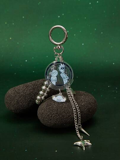 Rick and Morty X SHEIN Keyrings & Keychains