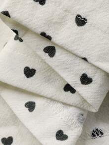 Dazy Kids Tween Girl Polka Dot Collar Single-Breasted Mid-Sleeve Top And Wide-Leg Pants Casual Loungewear Pajama Set - Multicolor - View 7