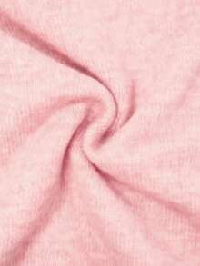 GlowEve 优雅设计女士围巾领带针织背心 - 珊瑚粉 - 查看 7