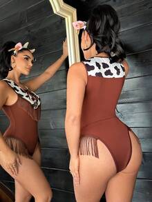 1件女士内衣套装（无钢圈） - 彩色 - 查看 2