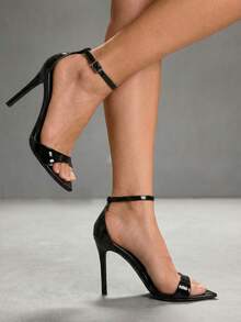 CUCCOO SZL Women Heeled Sandals Valentine's Day - Black - View 5