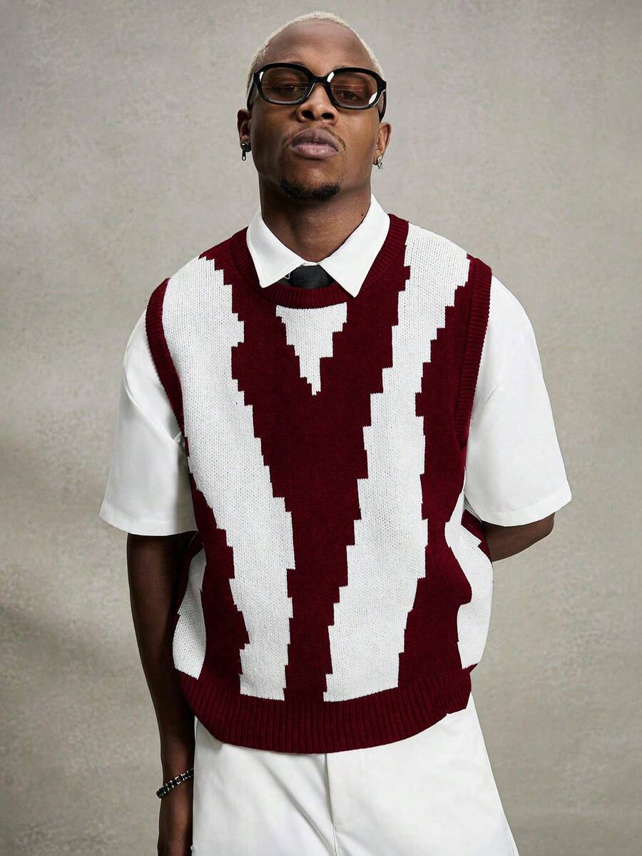 PAVTROS Áo thun nam tay ngắn kẻ sọc tương phản - Nhiều màu - Xem 1