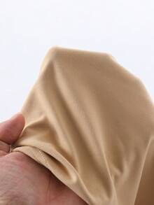 SHEIN 1件男童休闲卡其色T恤，时尚运动夏季上衣 - 卡其色 - 查看 8