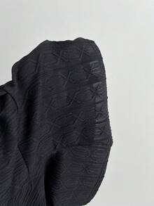 Elamini Dam T-shirt med kort ärm och kontrasterande spets, sommar, avslappnad - Grå - Visa 6