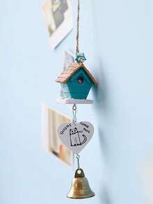 Joivida 创意树脂风铃摆件卧室装饰铃铛汽车挂件阳台窗台装饰生日节日礼物小饰品 - 多色 - 查看 2