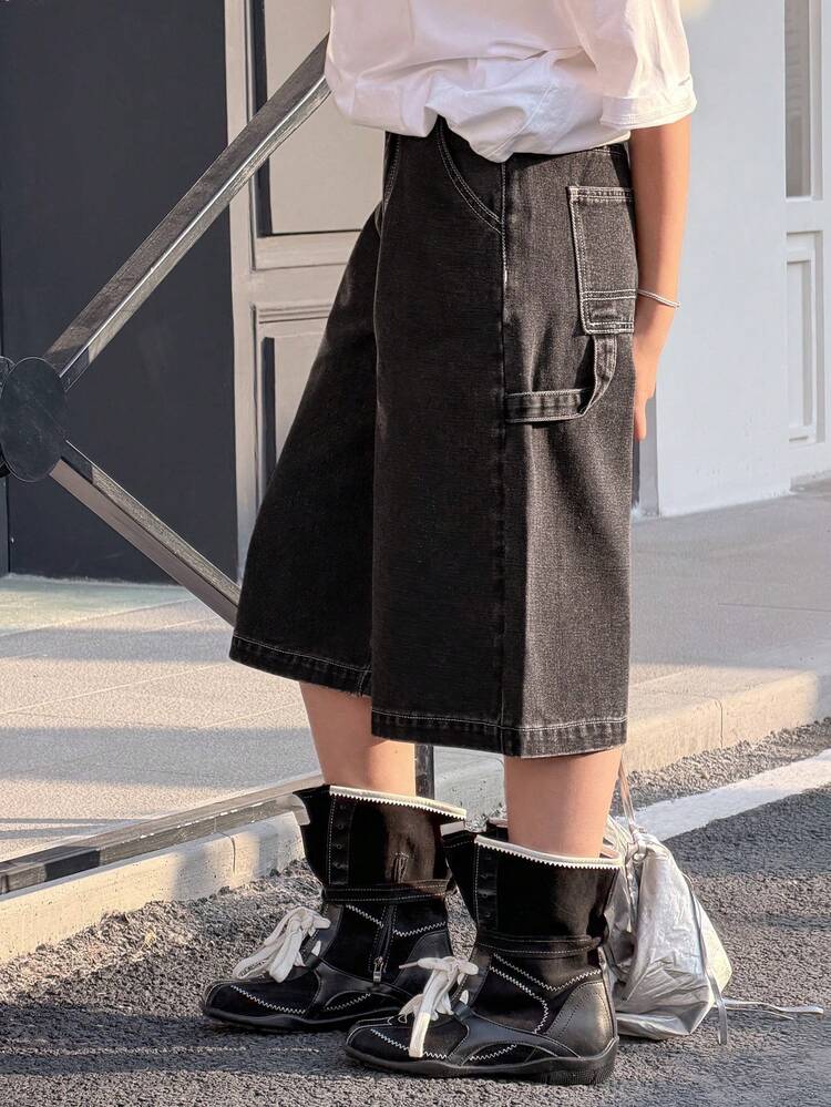 Tween Girls Denim Shorts Summer