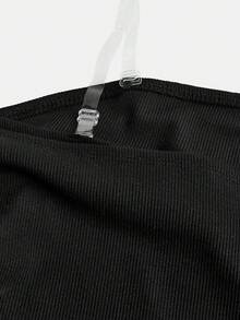 SHEIN Girlism Kids Tween Girls Partywear ,Elegant Pleated Off-Shoulder Long Solid Black,Elegant Asymmetrical Hem Long Slanting Shoulder Dress, BlackDress Black Dress With Bow Black Dresses Classy Elegant Black Off-Shoulder Dress Elegant Black Dress Black Midi Dress Off Shoulder Black Dress Classy Black Dress One Shoulder Black Dress Prom Dresses Vestidos Elegantes Para Fiesta - Black - View 5