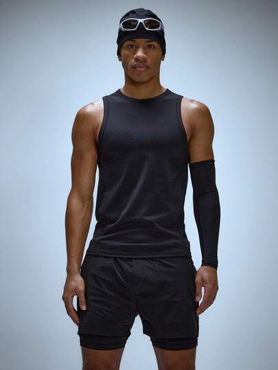Musero 高帮圆领无袖上衣 Active 品牌压缩背心 运动服 秋冬必备 健身服 健身房