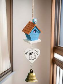 Joivida 创意树脂风铃摆件卧室装饰铃铛汽车挂件阳台窗台装饰生日节日礼物小饰品 - 多色 - 查看 5