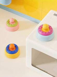 Joivida Household Visual Mechanical Timer Magnetic Reminder For Kitchen Cooking & Baking Precise Timing Battery-Free Time Management Tool - Multicolor - View 5