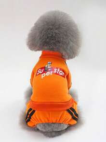 PETSIN Autumn/Winter Plush Velvet Pet Vest & Hoodie – Soft Warm Sweater With Traction Buckle For Dogs, Cats & Small Animals, Indoor/Outdoor Wear - Multicolor - View 27