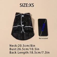 PETSIN A Simple And Casual High-End Style Suitable For Small Dog Breeds Such As Teddy Bears To Wear All Year Round. It Is Non Elastic, Lightweight, Breathable, Comfortable, And Soft. European And American Hot Selling Cats And Dogs Can Wear Pet Home Clothes (The Product Is Relatively Small, It Is Recommended To Buy 1-2 Sizes Larger, Please Choose Carefully For Other Dog Breeds)