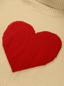 Franclia 2件套 女士休闲宽松运动风韩版可爱百搭阔腿裤毛衣套装，秋冬款 - 杏色 - 查看 4