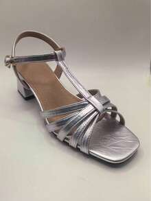 Sleekvia 女士高跟鞋 - 銀色 - 查看 16