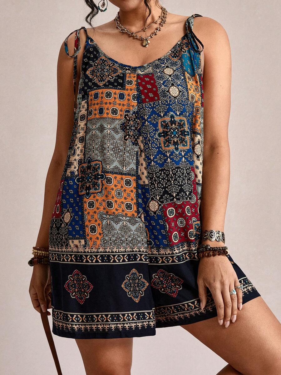 SHEIN LUNE Bộ áo liền quần in họa tiết thanh lịch cỡ lớn dành cho kỳ nghỉ, đồ đi biển nữ, trang phục sinh nhật nữ, trang phục nghỉ mát sinh nhật, phong cách Bohemian, quần áo Bohemian nữ, áo liền quần dài phong cách Bohemian nữ, quần áo phong cách Địa Trung Hải, quần áo mùa hè, quần áo nghỉ hè, quần áo mùa xuân, quần áo mùa xuân, họa tiết Paisley bãi biển. Trang phục mùa hè cho nữ, váy thanh lịch dự tiệc, trang phục nghỉ mát cho nữ, váy nghỉ mát, váy chắp vá, váy Boho cho nữ, váy in họa tiết hình học, váy maxi, áo liền quần họa tiết, váy không tay, váy ngắn họa tiết, áo liền quần cho nữ, áo liền quần mùa hè Boho cho nữ, áo liền quần ngắn cho nữ, quần áo Boho nữ, áo liền quần mùa hè Boho cho nữ, áo liền quần Bohemian nữ, áo liền quần mùa hè Boho cho nữ, áo liền quần Boho cho nữ, quần áo Boho nữ, áo liền quần Boho nữ, quần áo Boho nữ, phong cách Boho Chic, quần áo Bohemian cho nữ, áo liền quần nữ, bộ trang phục nghỉ mát mùa hè cho nữ, trang phục mùa hè cho nữ.