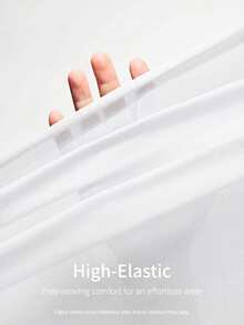 Slaydiva 3pcs/Pack Black + White Casual Basic Racerback Sleeveless Deep V-Neck Ribbed Tank Tops For Women - Multicolor - View 10