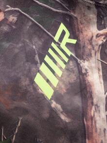 Acti Log Áo thun nam tay raglan cổ tròn tay dài, kiểu dáng thường ngày, thoải mái, thoáng khí, thích hợp cho thể thao. - màu nâu - Xem 3