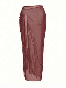 Swim Oasis Bộ đồ bơi liền thân cao cấp Sunner Vacation Elegant Romantic Starfish Decor - Rỉ Nâu - Xem 6