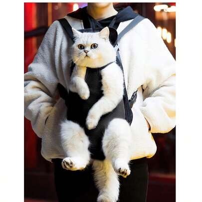 1 Stück Vorderbeine-Haustier-Hundetransporter, Vorderseiten-Brusttragetasche, Haustier-Katzen-Welpen-Tragetasche-Trägertasche für kleine Welpen, Katzentragetasche