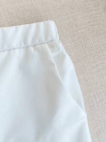 PrepCrw 两件套少女优雅都市学院风休闲经典红白条纹舒适圆领背心搭配蓝色长裤，适合返校、休闲外出、旅行、聚会、节日派对、秋冬季穿着。 - 彩色 - 查看 9