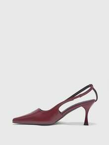 CUCCOO BIZCHIC Women Pumps Spring Shoes - Burgundy - View 11