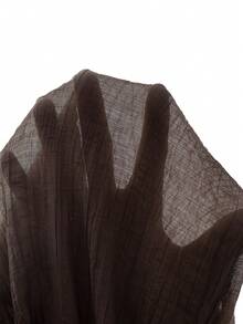 Editum 女士蝴蝶结短袖衬衫 春夏上衣 情人节春夏 - 棕色 - 查看 9