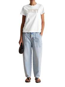 DKNY Women's T-Shirt White - 白色 - 查看 3