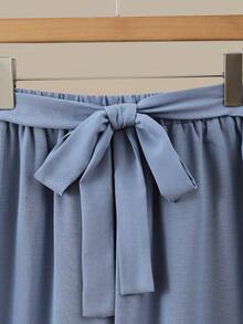 Franclia Women's Casual Floral Print Cap Sleeve Round Neck Blouse And Pink Straight Leg Pants 2-Piece Set, Spring/Summer - Multicolor - View 4