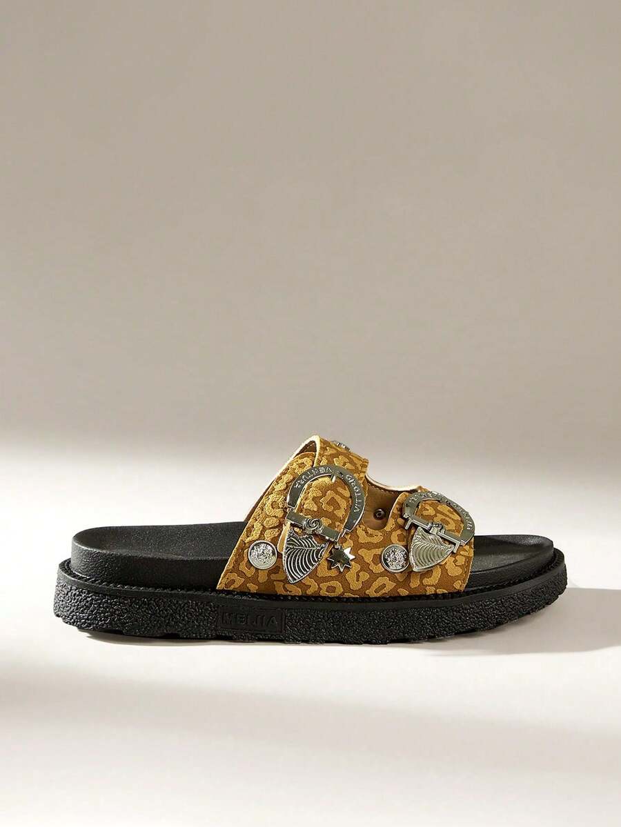 Solecia Women Platforms & Wedge Sandals - Yellow - View 1