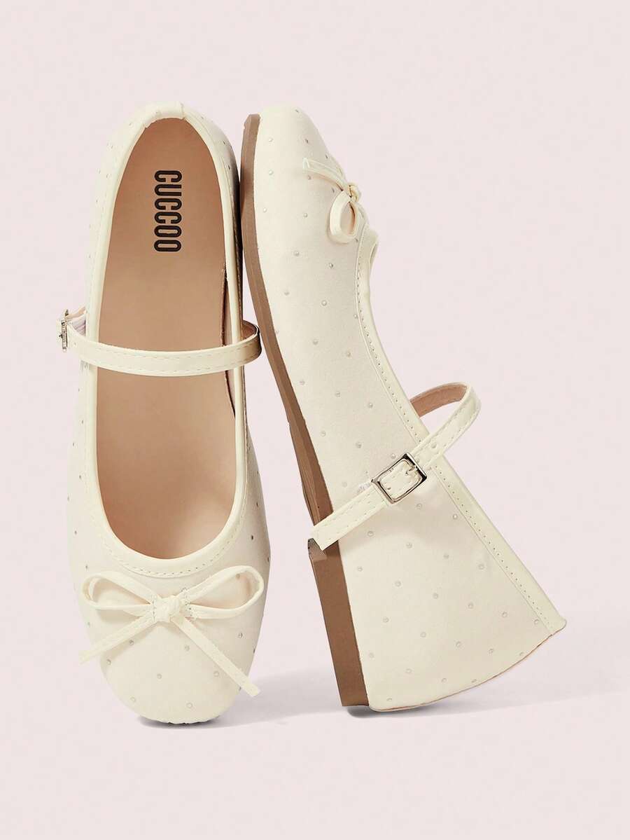 CUCCOO DOLLMOD Women Flats Valentine's Day - Off-white - View 1