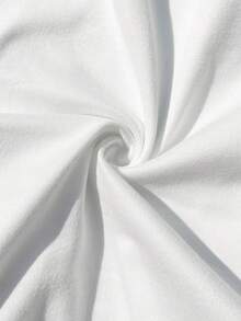 Breezaya Women's Casual Round Neck Versatile Fashion Hollow Embroidery Puff Sleeve T-Shirt - White - View 7