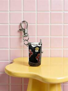 Joivida Cartoon Flip Phone Pendant Watch Student Portable Pocket Watch School Bag Keychain Ornament - multicolor - View 8