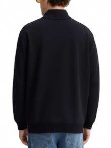 Napapijri Men's Full Zip Sweatshirt Navy Blue - BLU MARINE - View 2