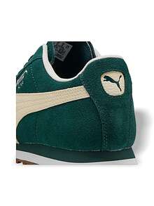 Puma 运动鞋，绿色麂皮，Terrain Alpine Snow 雪地鞋款，吸汗透气，轻便保暖，百搭纯色，易洗快干，适合运动、户外、日常穿着，男女通用，深绿色/米色，货号 398635-10 - 深綠色/米色 - 查看 7