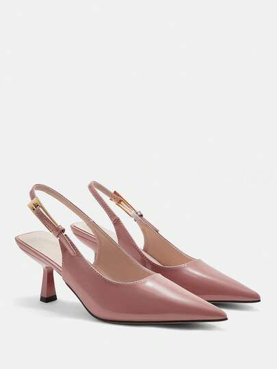 CUCCOO CURVES Women's Fashionable Elegant Pointed Toe Wide Fit High Heels For Christmas