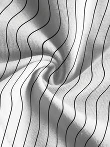 SCOOBY-DOO X SHEIN Women's Summer Fashion Leopard & Cartoon Dog Print Patchwork Slim Fit Cropped Camisole Top - White - View 3