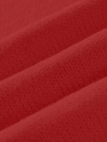 Franclia 2件套 女士休闲宽松运动风韩版可爱百搭阔腿裤毛衣套装，秋冬季 - 紅木色 - 查看 7