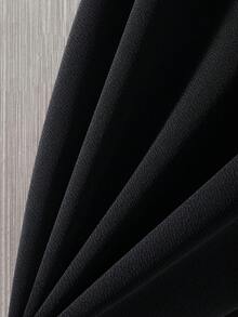 Manfinity Homme 男士休闲牛头印花连帽背心短裤套装，夏季 - 黑色 - 查看 6