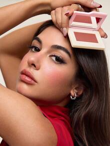 SHEGLAM Dream Touch 腮紅-Vacay Mode 粉狀腮紅 品牌 美容 化妝 化妝品 適合女性與女孩 完美搭配夏季春季 Y2K 時尚 流行 生日 母親節禮物 假期 派對準備就緒 最佳顏色 - 110 Vacay Mode - 查看 8