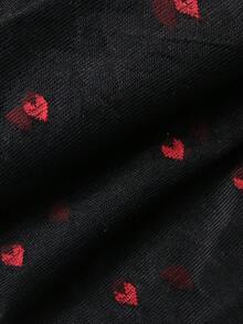 DAZY 女士优雅花卉图案连裤袜/丝袜 - 紅色 - 查看 12