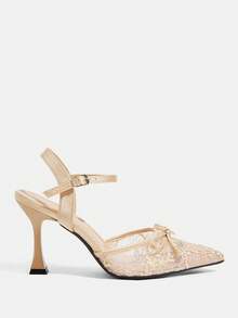 CUCCOO TILAWA Women Heeled Sandals - Apricot - View 2