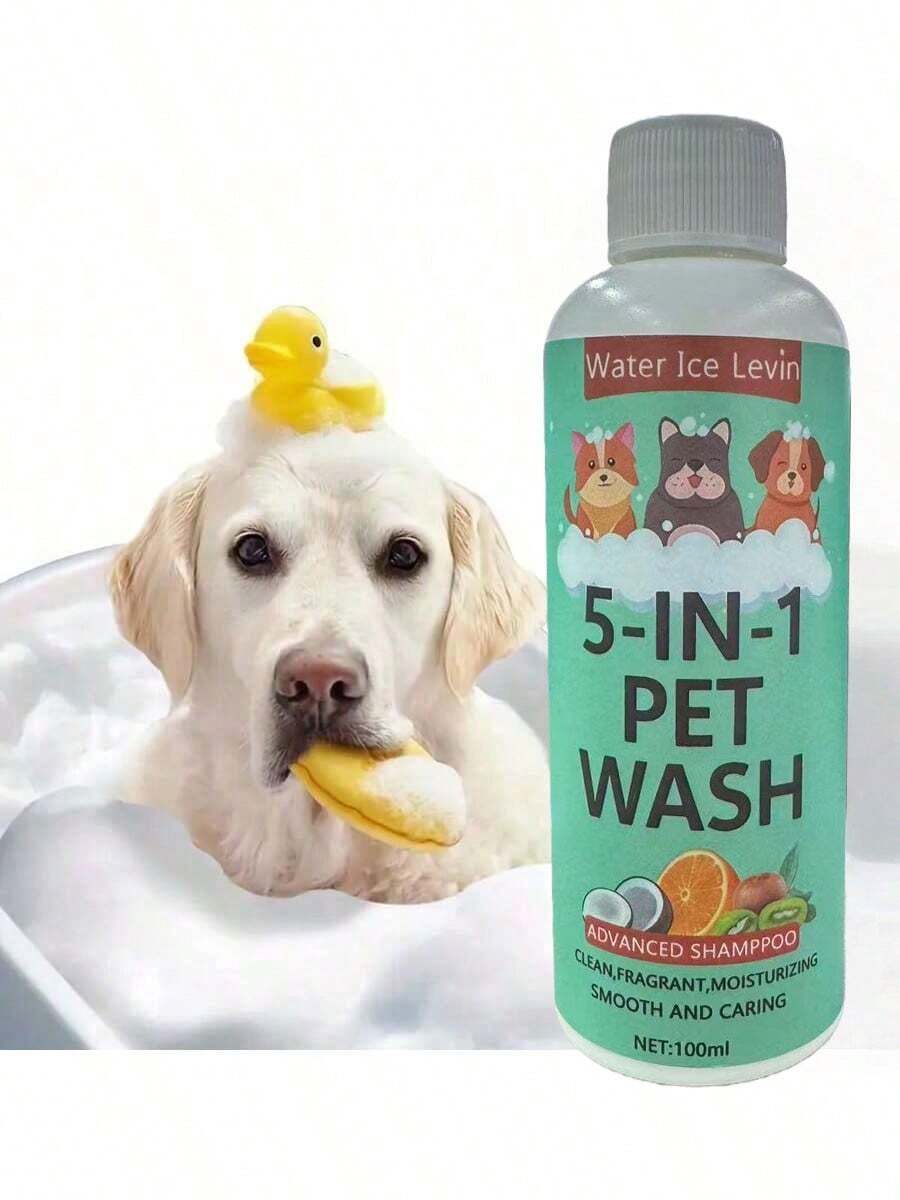 1PC/2PCS/3pcs Sampo Hewan Peliharaan ini adalah produk pembersih mendalam serbaguna untuk hewan peliharaan. Memiliki aroma segar, melembapkan, memberikan perawatan kulit ganda, menghilangkan bau, dan cocok untuk kucing dan anjing, membuat bulu mereka bersih, halus, dan berkilau. - MultiWarna - View 1