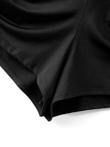 Calvaya Bộ 2 chiếc quần short nữ cỡ lớn, cạp chun, kiểu dáng thường ngày, đa năng. - Nhiều màu - Xem 6