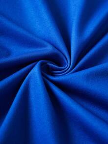 SHEIN | PAW Patrol 男童休闲日常通勤卡通狗印花短袖T恤，夏季 - 藍色 - 查看 4