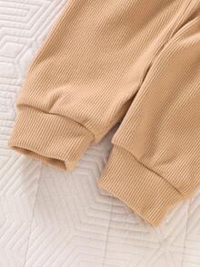 7件套新生儿小熊印花长袖连体衣礼盒套装 - 彩色 - 查看 8