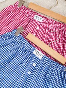 Dream Adore 2件套女士贴布字母印花宽松睡裤套装 - 彩色 - 查看 6