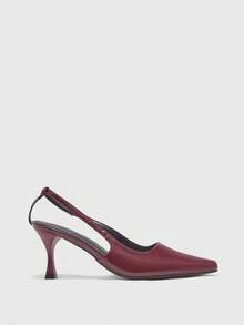 CUCCOO BIZCHIC Women Pumps Spring Shoes - Burgundy - View 2