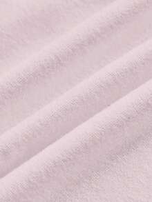 SHEIN EZwear 休闲简约系带深V领修身百搭印花衬衫 - 彩色 - 查看 4