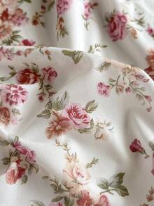 Cévolie Women's Floral Print Twist Front Casual Camisole - Multicolor - View 3